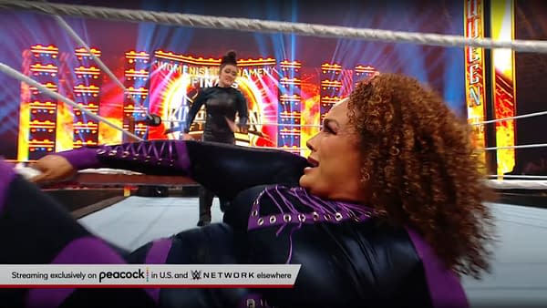 Nia Jax wrestles Kyra Valkyria at WWE King and Queen of the Ring in Saudi Arabia