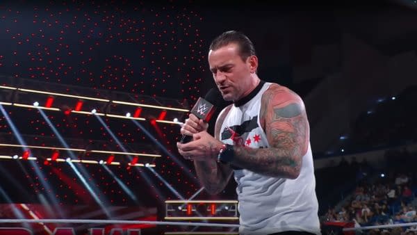 CM Punk appears on WWE Raw where he is forced by Tony Khan to reference his backstage fight with Jack Perry in AEW