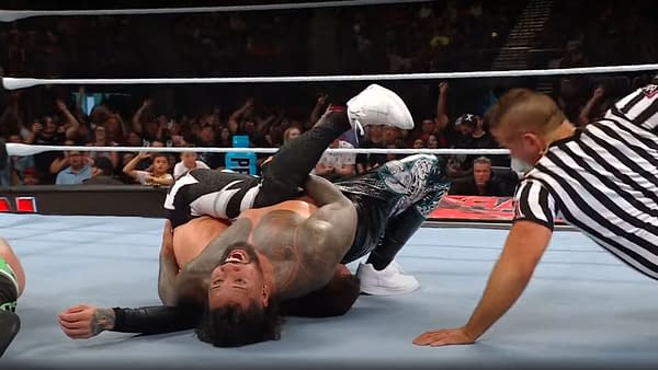 Jey Uso pins Finn Balor on WWE Raw