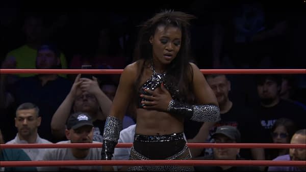 Queen Aminata appears on AEW Rampage