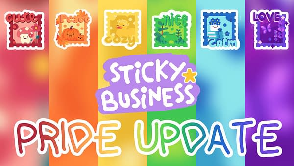 Sticky Business Releases All-New Free Pride Update