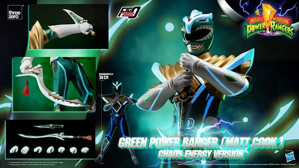 Threezero Brings Go Go Power Rangers Green Ranger (Matt Cook) to Life 