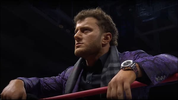 MJF appears on AEW Collision