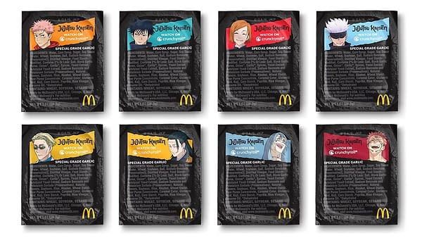 McDonald's Partners With Jujutsu Kaisen For New Garlic Sauce