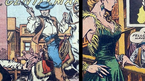 Outlaws #2 (D.S. Publishing, 1948) featuring Matt Baker art.