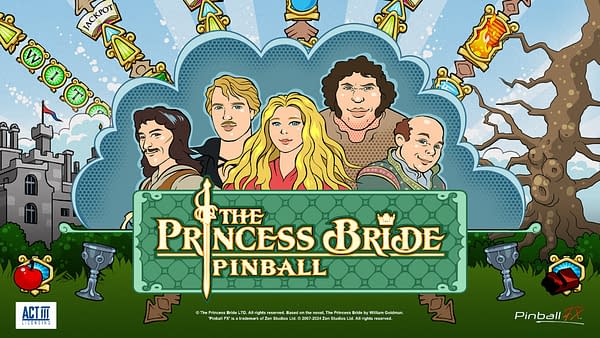 Pinball FX Will Add The Princess Bride As Its Latest Table