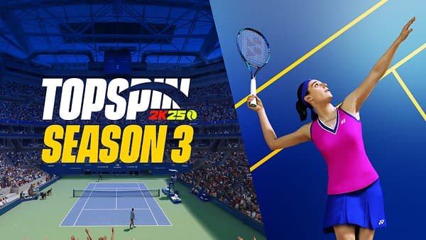 TopSpin 2K25 Launches Season 3 Headed Into The U.S. Open