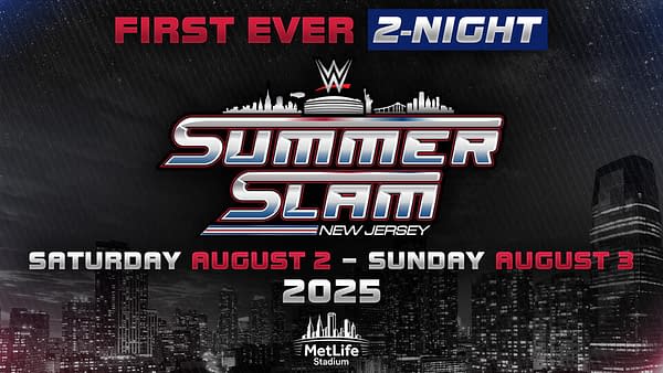 WWE SummerSlam New Jersey announcement graphic