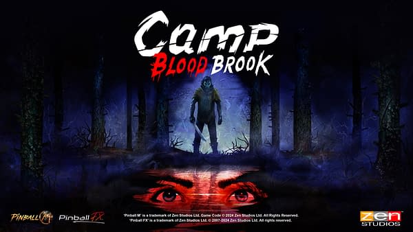 Pinball M Reveals New Original Horror Table: Camp Bloodbrook