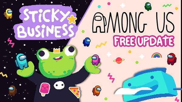 Among Us Will Take Over Sticky Business With New Free Update