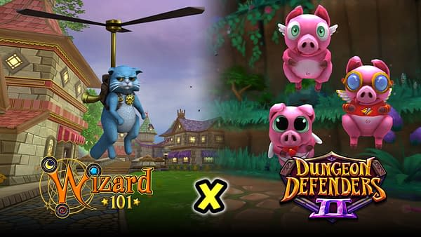 Wizard101 & Dungeon Defenders II Announce New Crossover Event