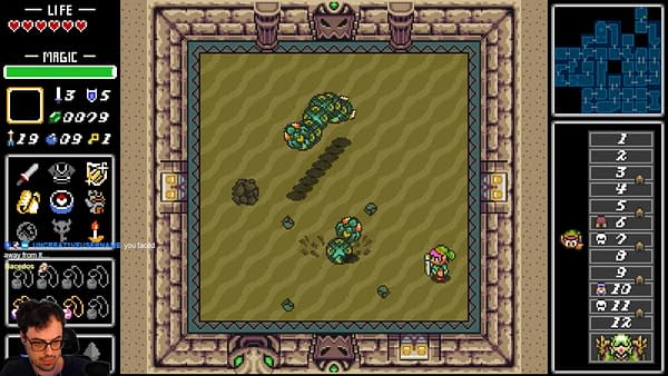 Zelda Roguelike still in The Daily LITG, September 18, 2024