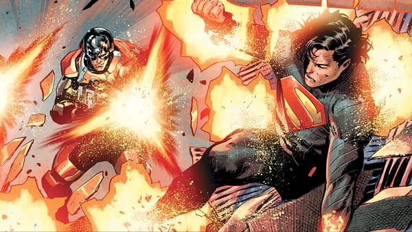 Absolute Superman Vs Peacemaker In Art Teases