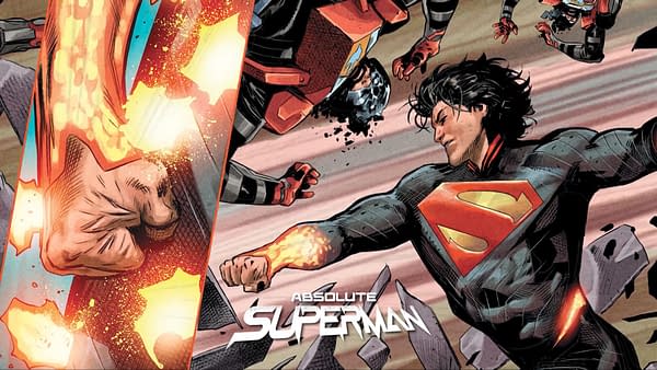 Absolute Superman Vs Peacemaker In Art Teases