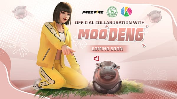 Free Fire Announces New Partnership With Moo Deng