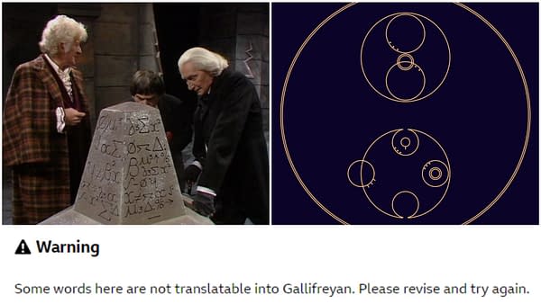 Doctor Who: We Just Learned Something New About Gallifreyan Language