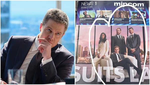 Suits L.A. Star Stephen Amell Posts MIPCOM Look at NBC Series