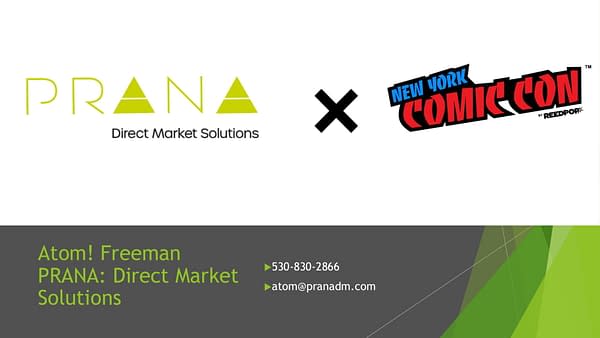 Direct Market PR Company Prana's Presentation To NYCC Retailer Day