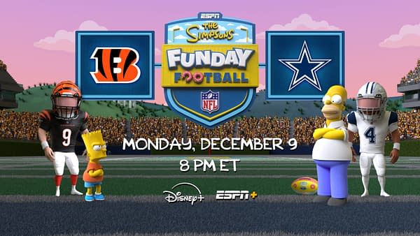 NFL To Air A Game Set IN The Simpsons World On December 9th