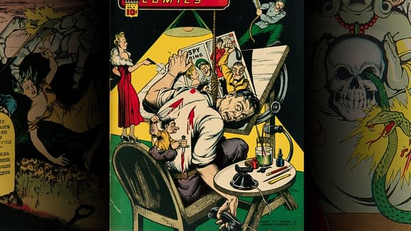 Punch Comics #9 (Chesler, 1944) featuring cover by Gus Ricca.