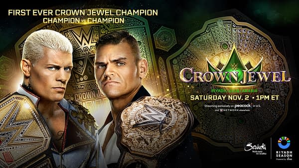 WWE Crown Jewel promo graphic