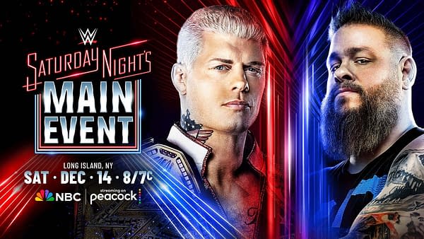 Cody Rhodes vs. Kevin Owens Saturday Night's Main Event graphic