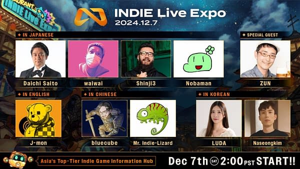 Indie Live Expo Teases Content Lineup While Revealing Emcees