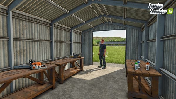 Farming Simulator 25 Reveals Garage & Hutan Pantai Map