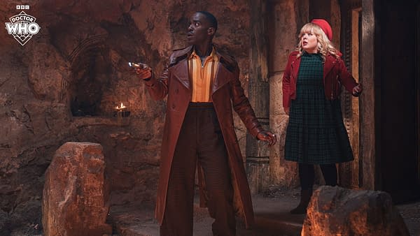 Doctor Who Christmas Special Key Art Confusion: "World" or "Worlds"?