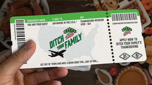 Hard MTN DEW Is Offering a Thanksgiving Vacation Getaway