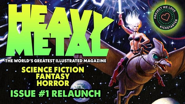 Heavy Metal Magazine #1, Now On Kickstarter