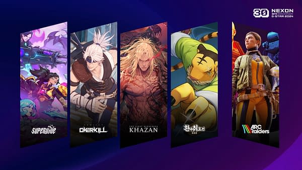 Nexon Reveals Full G-Star 2024 Games Lineup