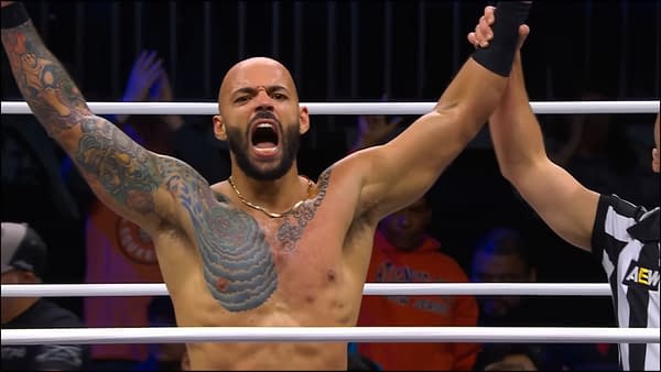 Ricochet appears on AEW Rampage