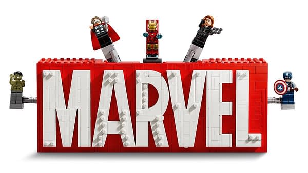 The Infamous Marvel Comics Logo Comes to LEGO with New Set 