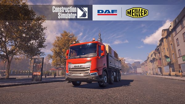 Construction Simulator Releases New DAF & Meiller Pack