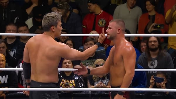 Kazuchika Okada has a message for Daniel Garcia on AEW Collision