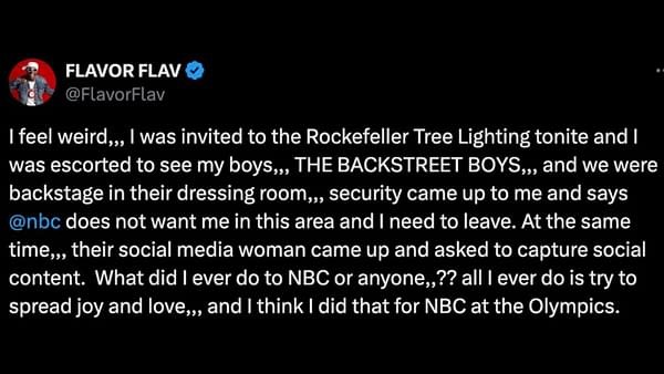 Christmas in Rockefeller Center: NBC/Flavor Flav/Backstreet Boys Drama