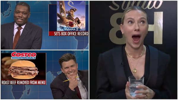 SNL 50: Colin Jost, Michael Che Unleash "Weekend Update" Joke Swap