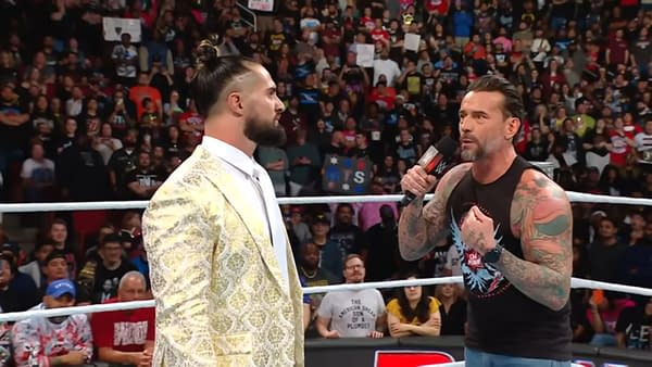 Seth Rollins and CM Punk come face-to-face on WWE Raw