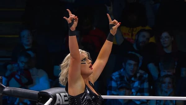 Toni Storm wrestles on AEW Rampage