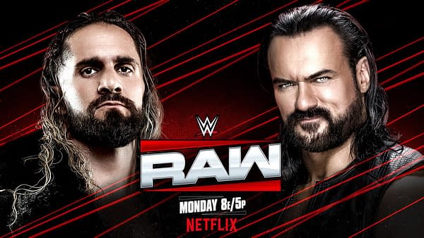 WWE Raw on Netflix promo graphic