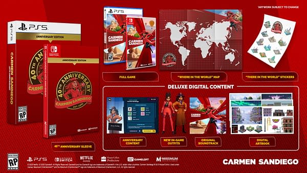 New Carmen Sandiego Game Announces Several Release Dates