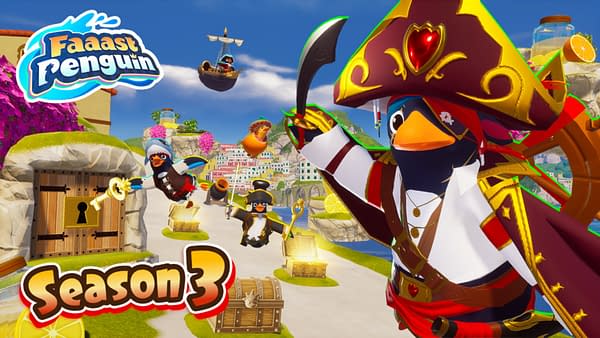 Faaast Penguin Goes With a Pirate Theme For Season 3