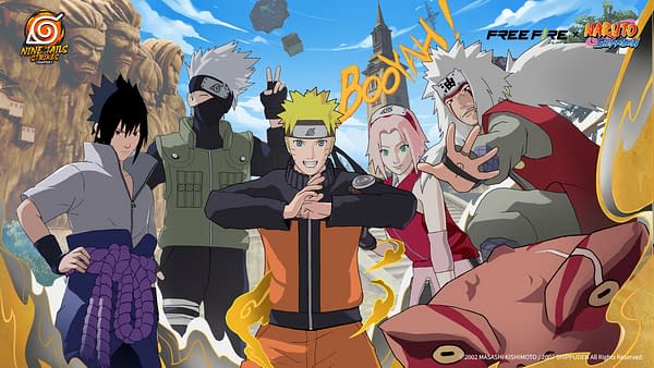 Free Fire Announces Naruto Shippuden Collaboration Event