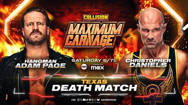 AEW Collision: Maximum Carnage graphic