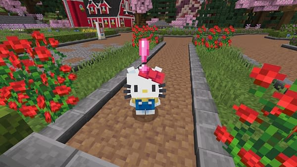 Minecraft x Hello Kitty