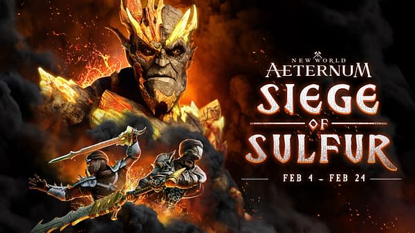 New World Aeternum - Siege of Sulfur Arrives Next Week