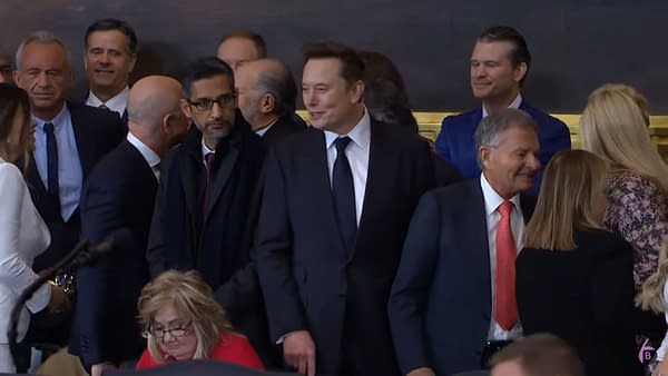 Ike Perlmutter And Elon Musk At The Inauguration Of Donald Trump 2.0