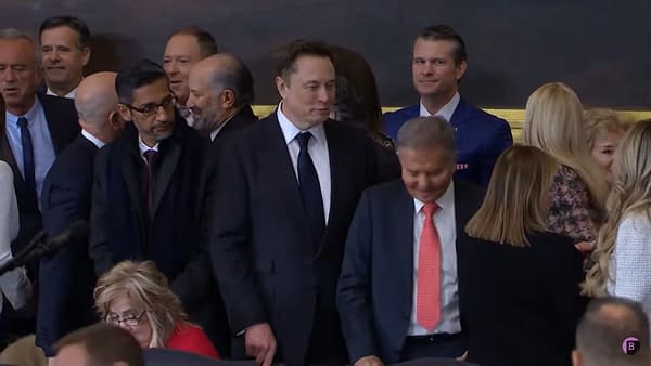 Ike Perlmutter And Elon Musk At The Inauguration Of Donald Trump 2.0