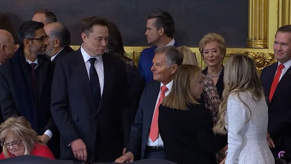 Ike Perlmutter And Elon Musk At The Inauguration Of Donald Trump 2.0